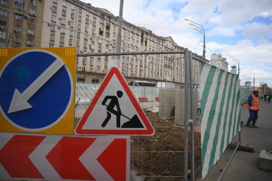 Moscow Garden Ring reconstruction