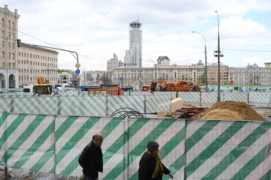 Moscow Garden Ring reconstruction