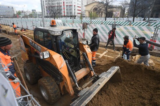 Moscow Garden Ring reconstruction