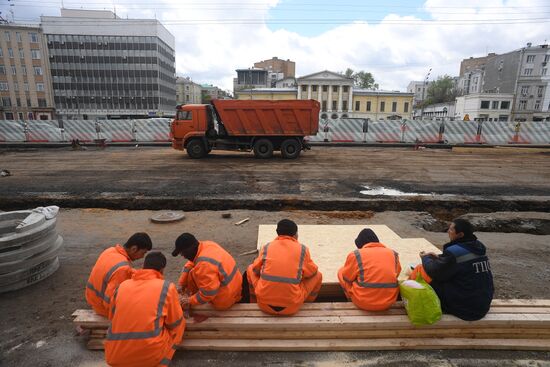Moscow Garden Ring reconstruction