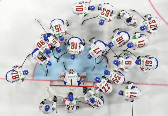 2017 IIHF World Championship. USA vs. Italy