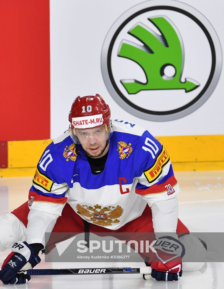 2017 IIHF World Championship. Germany vs. Russia