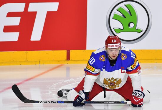 2017 IIHF World Championship. Germany vs. Russia