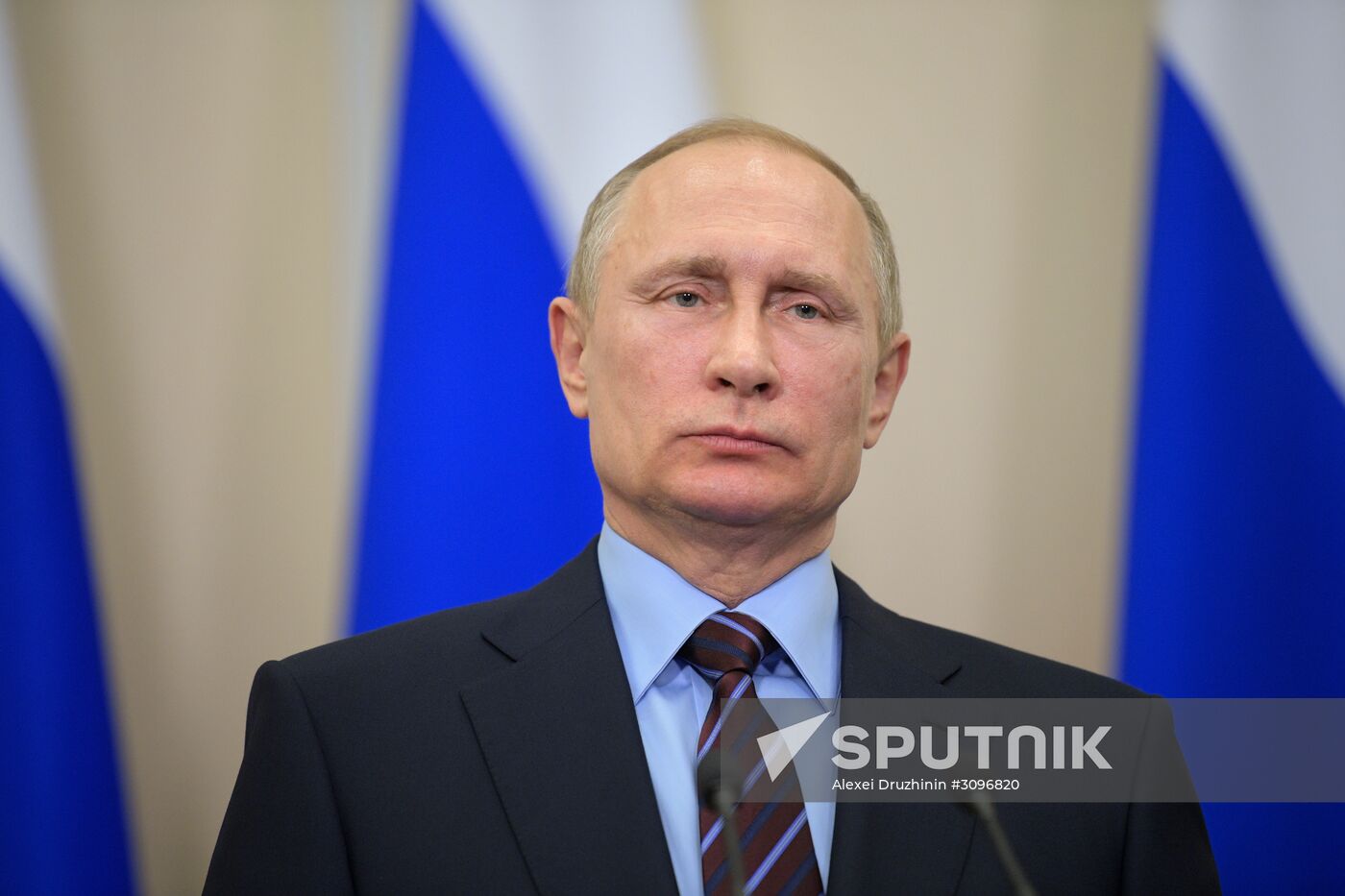 President Putin meets with Palestinian President Mahmoud Abbas