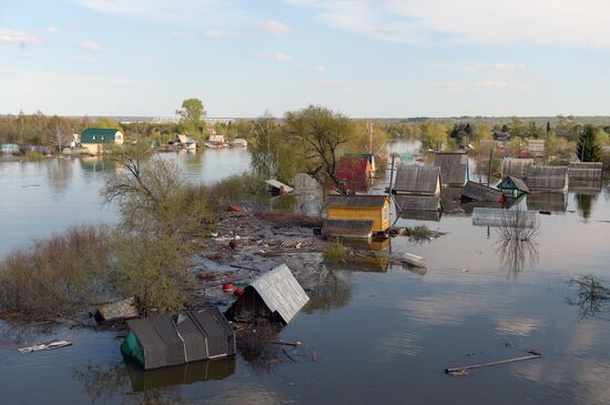 Flooding in the Tyumen Region