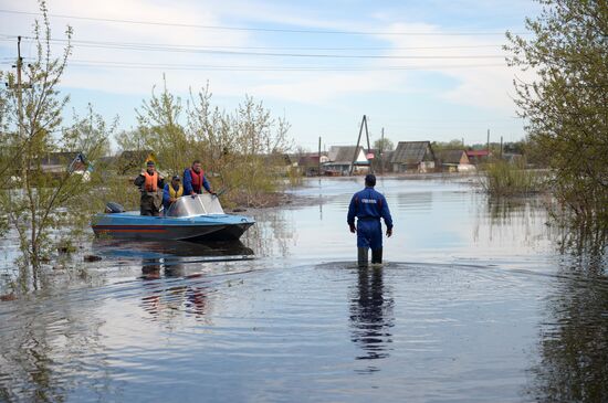 Flooding in the Tyumen Region