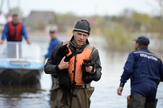 Flooding in the Tyumen Region