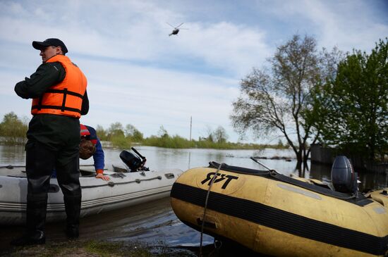 Flooding in the Tyumen Region