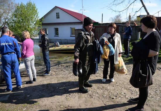 Flooding in the Tyumen Region