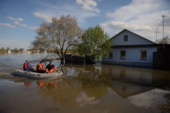 Flooding in the Tyumen Region