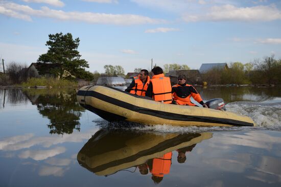 Flooding in the Tyumen Region