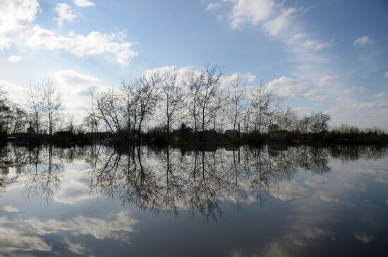 Flooding in the Tyumen Region