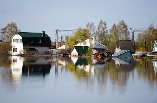 Flooding in the Tyumen Region