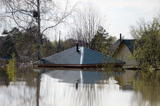 Flooding in the Tyumen Region