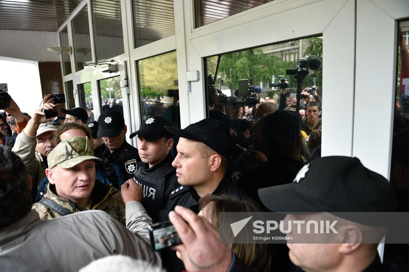 Rally in Kiev for Ukrainian Interior Minister Avakov's resignation
