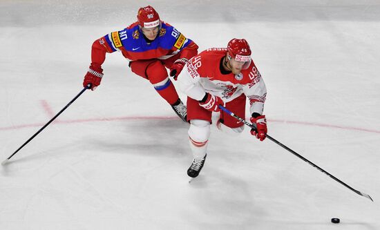 2017 IIHF World Championship. Russia vs. Denmark