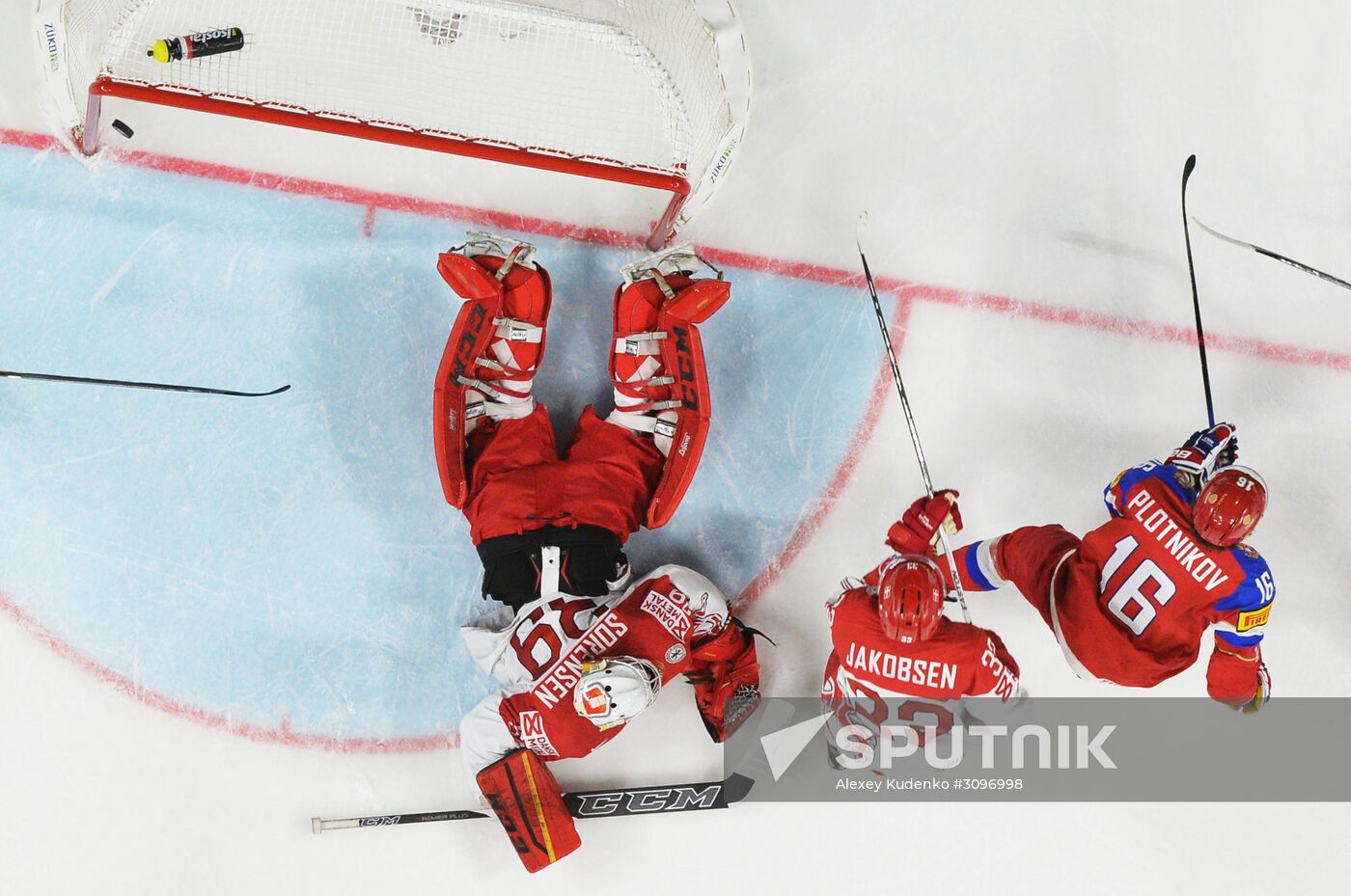 Ice Hockey World Championship. Russia vs. Denmark