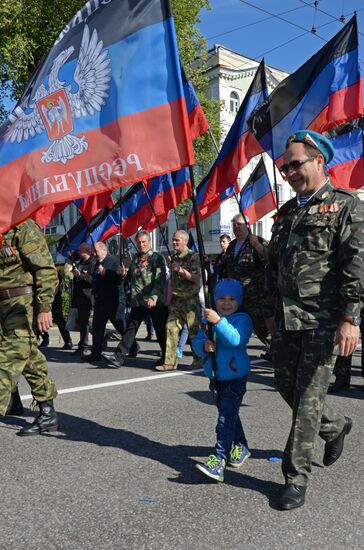 Day of the Republic celebrated in Donetsk