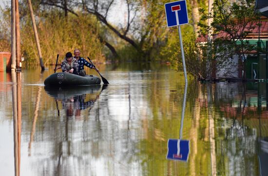 Flooding in the Tyumen Region