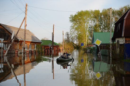 Flooding in the Tyumen Region