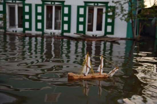 Flooding in the Tyumen Region