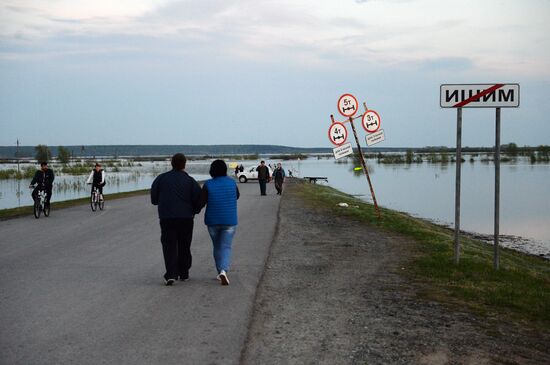 Flooding in the Tyumen Region
