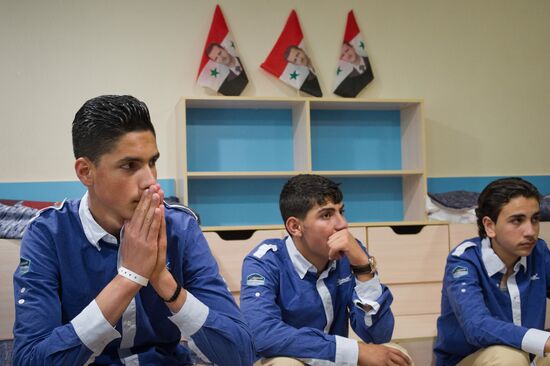 Syrian children have vacation at Artek children's center