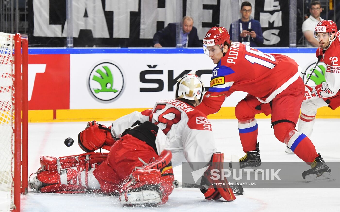 2017 IIHF World Championship. Russia vs. Denmark