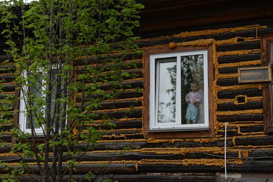 Planned demolition of old housing in Novosibirsk