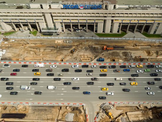 Modernization of Garden Ring in Moscow