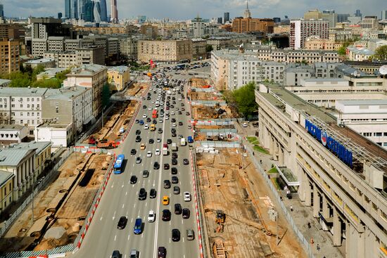 Modernization of Garden Ring in Moscow