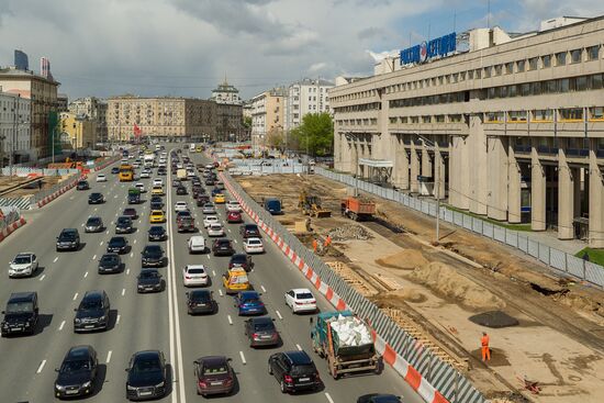 Modernization of Garden Ring in Moscow