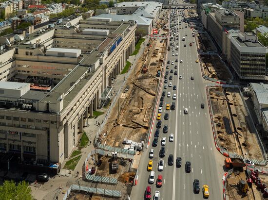 Modernization of Garden Ring in Moscow