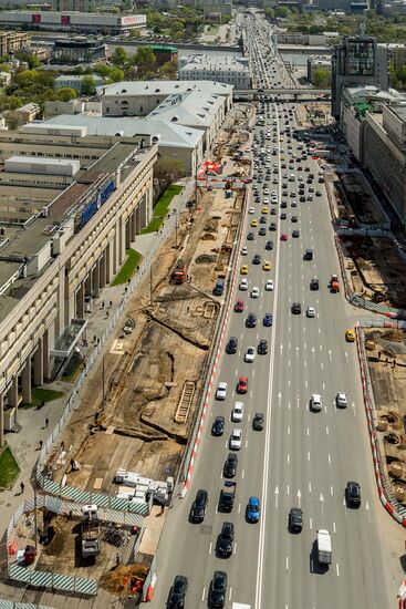Modernization of Garden Ring in Moscow