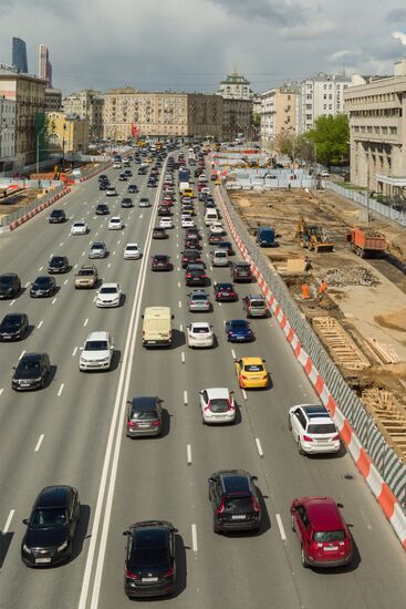 Modernization of Garden Ring in Moscow