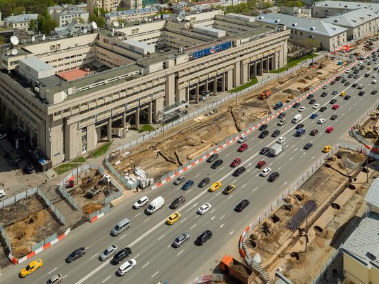 Modernization of Garden Ring in Moscow
