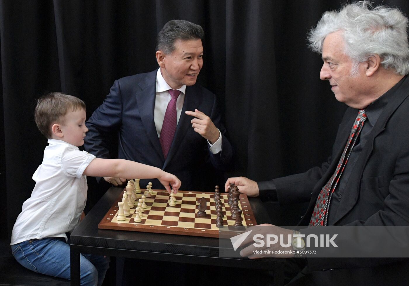 Chess. Moscow Grand Prix. Day one