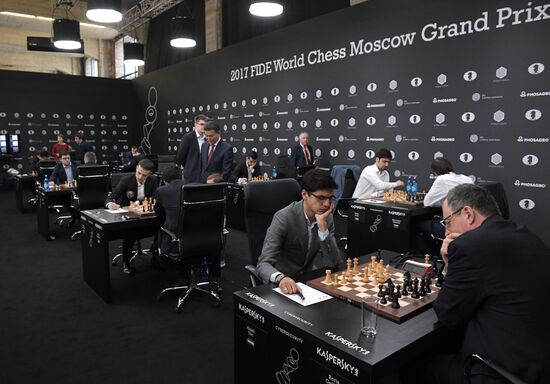 Chess. Moscow Grand Prix. Day One