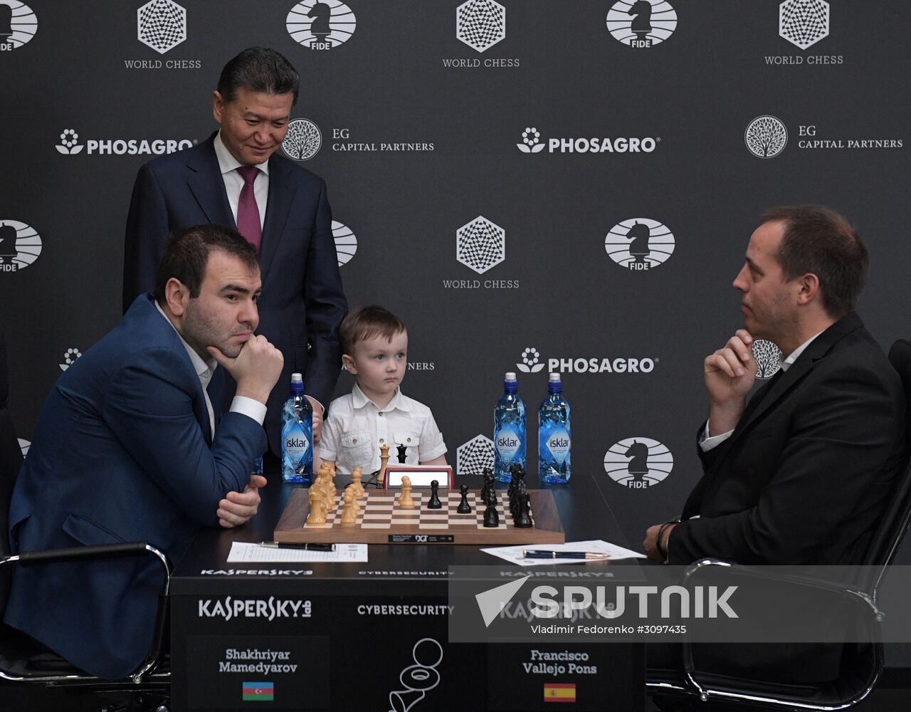 Chess. Moscow Grand Prix. Day One