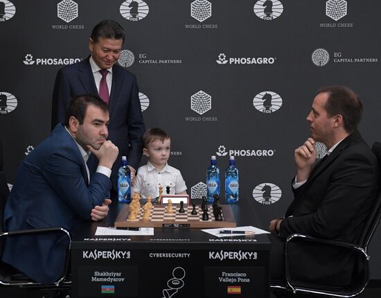 Chess. Moscow Grand Prix. Day One