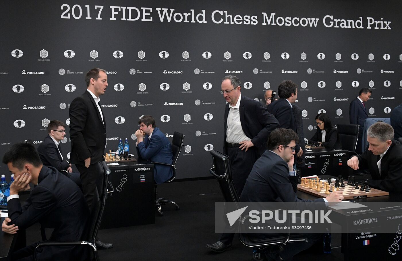 Chess. Moscow Grand Prix. Day One