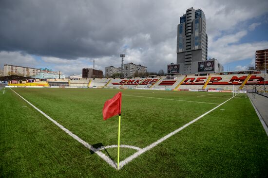 Football. Russian Premier League. Amkar vs. Spartak