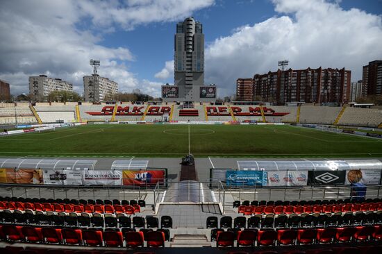 Football. Russian Premier League. Amkar vs. Spartak