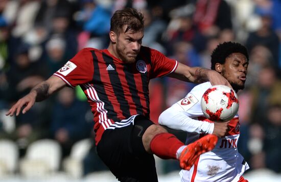 Football. Russian Premier League. Amkar vs. Spartak