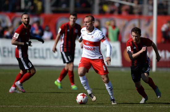 Football. Russian Premier League. Amkar vs. Spartak