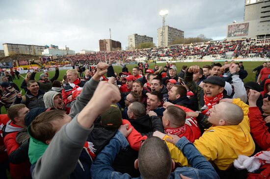 Football. Russian Premier League. Amkar vs. Spartak