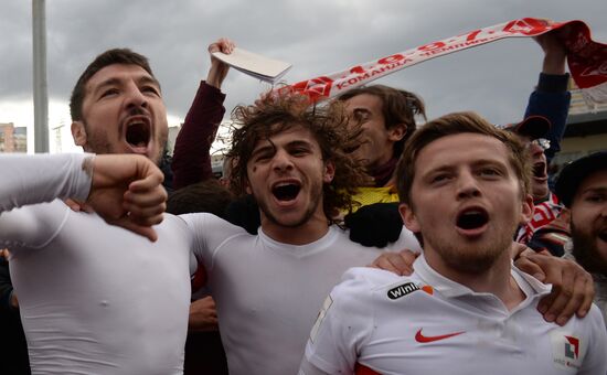 Football. Russian Premier League. Amkar vs. Spartak