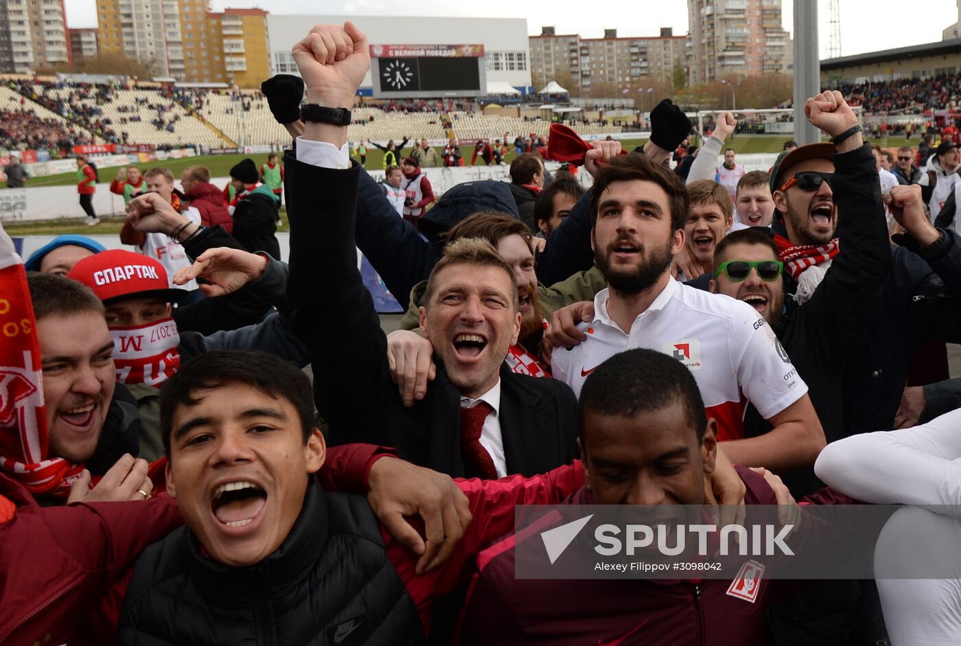 Russian Football Premier League. Amkar vs. Spartak