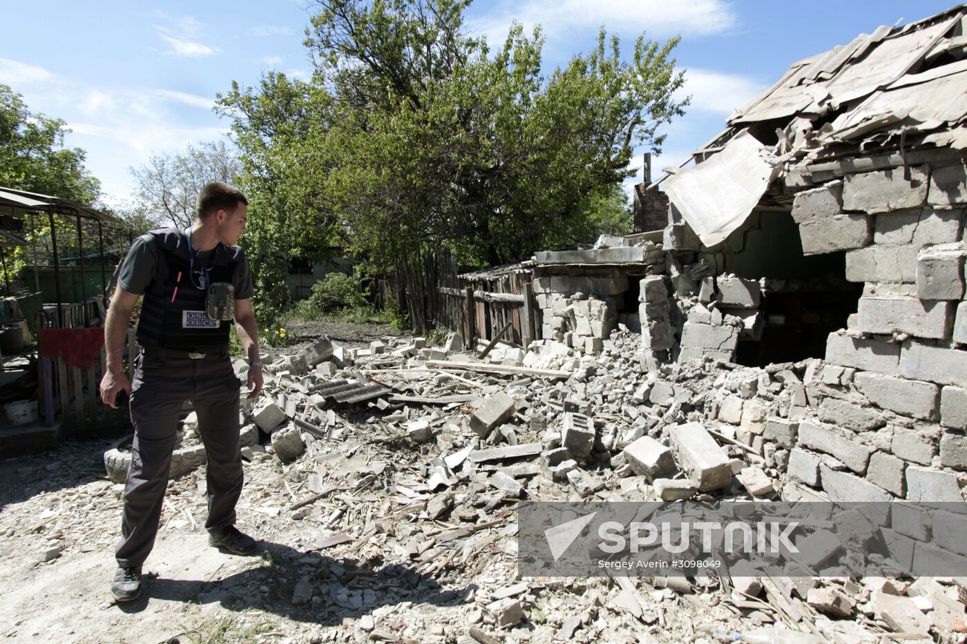 Consequences of shellings in Donetsk Region