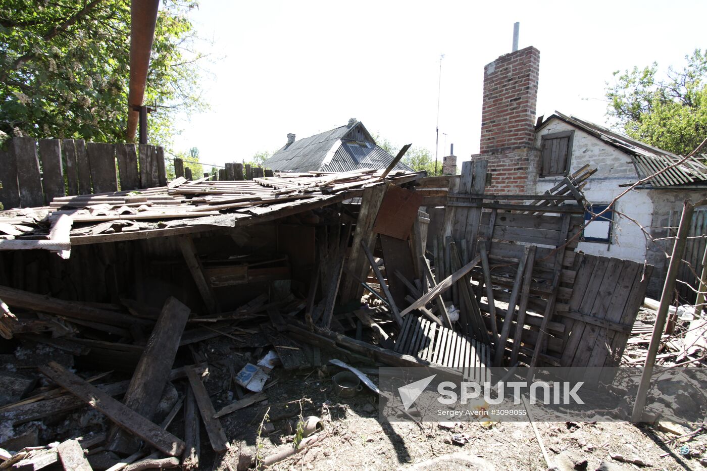 Consequences of shellings in Donetsk Region
